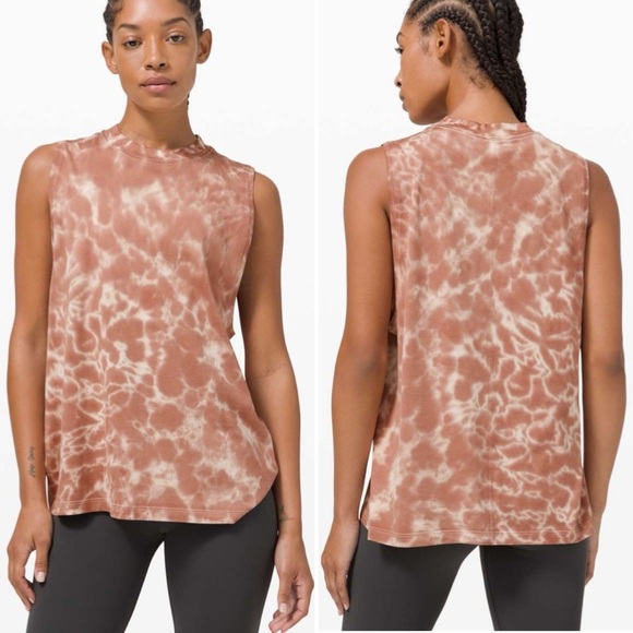LULULEMON | All Yours Tank Tie Dye - Sz 8 - Picture 1 of 6